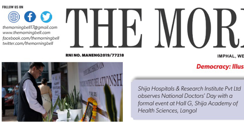 Shija Hospital & Research Institute Pvt Ltd observes National Doctors' Day